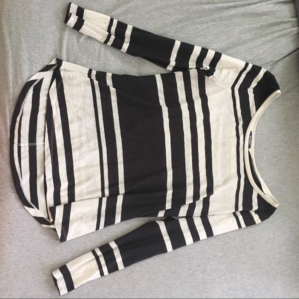 Long sleeve striped shirt